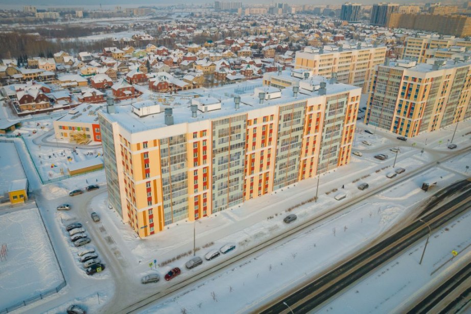 остекление многоэтажного дома
